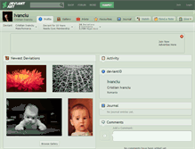 Tablet Screenshot of ivanciu.deviantart.com