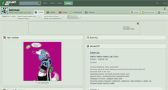 Desktop Screenshot of beercan.deviantart.com
