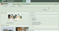 Desktop Screenshot of dony-deb.deviantart.com