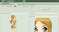 Desktop Screenshot of jessinthebox.deviantart.com