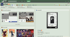 Desktop Screenshot of djtoad.deviantart.com