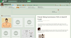 Desktop Screenshot of megasonic20.deviantart.com