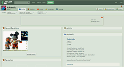 Desktop Screenshot of kukumalu.deviantart.com
