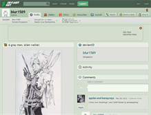 Tablet Screenshot of blur1589.deviantart.com