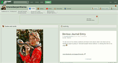 Desktop Screenshot of emeraldserpenthenna.deviantart.com