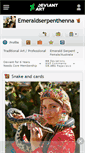 Mobile Screenshot of emeraldserpenthenna.deviantart.com