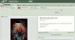 Desktop Screenshot of johnyume.deviantart.com