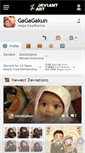 Mobile Screenshot of gagagakun.deviantart.com