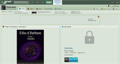 Desktop Screenshot of doomdrao.deviantart.com
