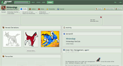 Desktop Screenshot of nintendogs.deviantart.com