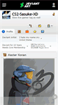 Mobile Screenshot of cs2-sasuke-xd.deviantart.com