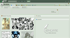 Desktop Screenshot of devalocka.deviantart.com