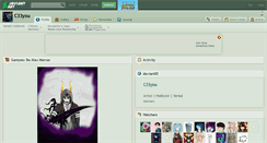 Desktop Screenshot of c33you.deviantart.com