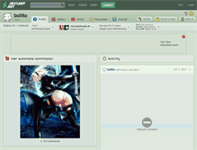 Tablet Screenshot of bollito.deviantart.com