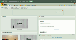 Desktop Screenshot of aolko.deviantart.com