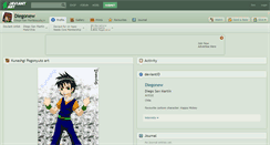 Desktop Screenshot of diegonew.deviantart.com