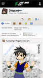 Mobile Screenshot of diegonew.deviantart.com