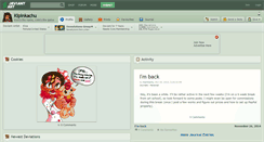 Desktop Screenshot of kipinkachu.deviantart.com