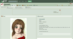 Desktop Screenshot of mezurashii.deviantart.com