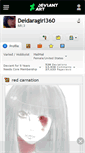 Mobile Screenshot of deidaragirl360.deviantart.com