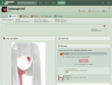 Tablet Screenshot of deidaragirl360.deviantart.com