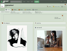 Tablet Screenshot of natakukikori.deviantart.com