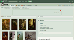 Desktop Screenshot of enayla.deviantart.com