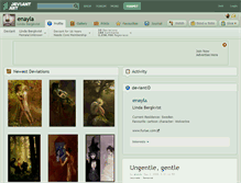 Tablet Screenshot of enayla.deviantart.com
