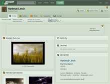 Tablet Screenshot of hartmut-lerch.deviantart.com