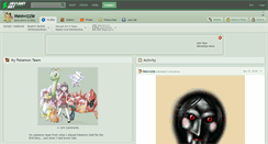 Desktop Screenshot of meowzzie.deviantart.com