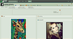 Desktop Screenshot of cranberrydreams.deviantart.com