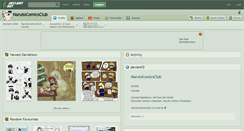 Desktop Screenshot of narutocomicsclub.deviantart.com