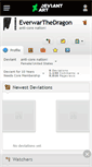 Mobile Screenshot of everwarthedragon.deviantart.com
