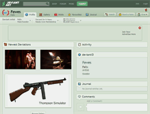 Tablet Screenshot of fewes.deviantart.com