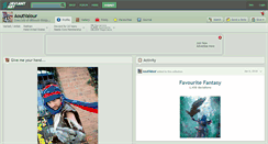 Desktop Screenshot of aoutvalour.deviantart.com