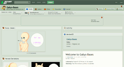 Desktop Screenshot of gabys-bases.deviantart.com