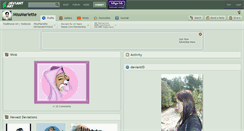 Desktop Screenshot of missmariette.deviantart.com