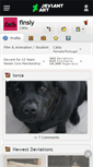 Mobile Screenshot of finsly.deviantart.com
