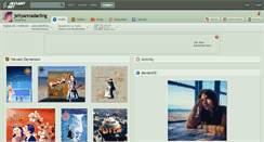 Desktop Screenshot of jellyannadarling.deviantart.com