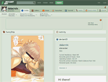 Tablet Screenshot of dalacroix.deviantart.com