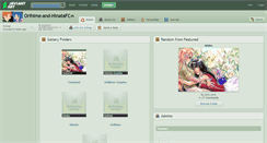 Desktop Screenshot of orihime-and-hinatafc.deviantart.com
