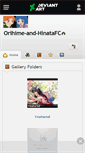 Mobile Screenshot of orihime-and-hinatafc.deviantart.com