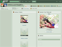 Tablet Screenshot of orihime-and-hinatafc.deviantart.com