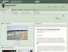 Tablet Screenshot of daniel-fletcher.deviantart.com