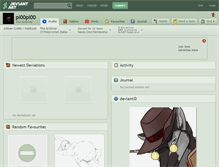 Tablet Screenshot of pl00pl00.deviantart.com