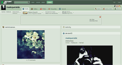Desktop Screenshot of maskqueraide.deviantart.com