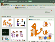 Tablet Screenshot of naxal710.deviantart.com