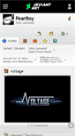 Mobile Screenshot of pearboy.deviantart.com