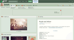 Desktop Screenshot of doroty86.deviantart.com