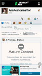 Mobile Screenshot of anareincarnation.deviantart.com